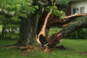 Insurance mystery – tree falling on neighbor’s Property!