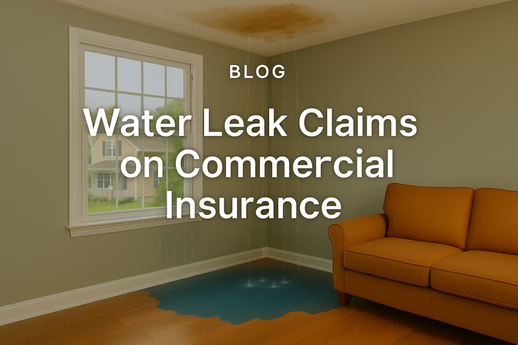 Navigating Water Leak Claims: Understanding Your Home Insurance Coverage
